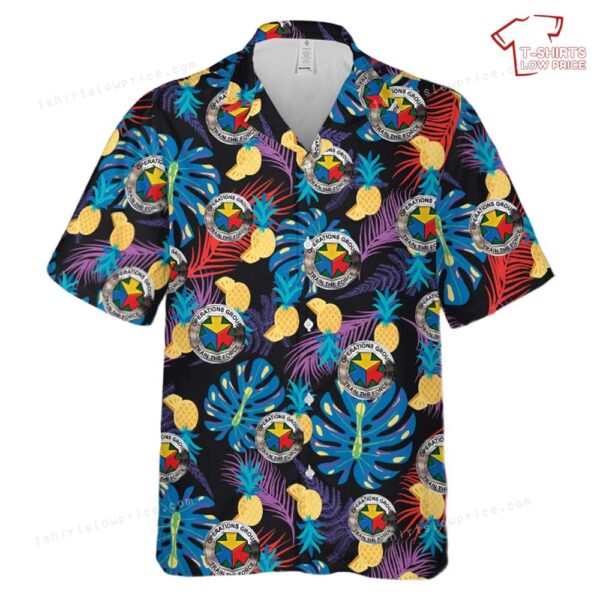 US Army Operations Group National Training Center Fort Irwin Hawaiian Shirt US Army Operations Group National Training Center Fort Irwin Hawaiian Shirt