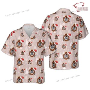 US Army Ordnance Corps Christmas Hawaiian Shirt US Army Ordnance Corps Christmas Hawaiian Shirt