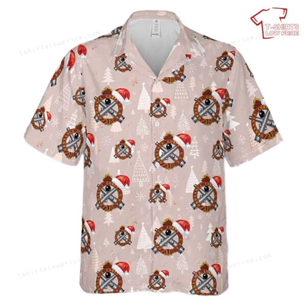US Army Ordnance Corps Christmas Hawaiian Shirt US Army Ordnance Corps Christmas Hawaiian Shirt