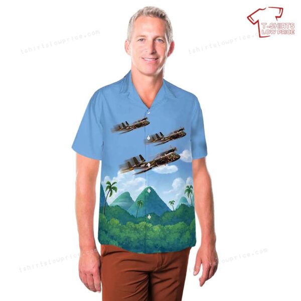 US Army OV-1A Mohawk Hawaiian Shirt