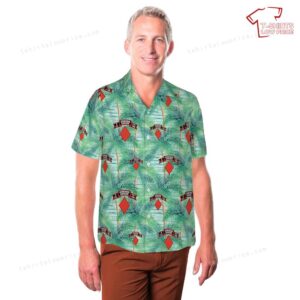 US Army P Company Airborne 75th Infantry RANGER 1st Brigade 5th Infantry Division Hawaiian Shirt 3