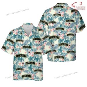 US Army Pacific (USARPAC) Jungle Tab Hawaiian Shirt US Army Pacific (USARPAC) Jungle Tab Hawaiian Shirt