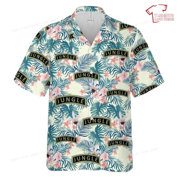 US Army Pacific (USARPAC) Jungle Tab Hawaiian Shirt US Army Pacific (USARPAC) Jungle Tab Hawaiian Shirt