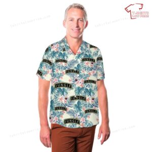 US Army Pacific USARPAC Jungle Tab Hawaiian Shirt 3