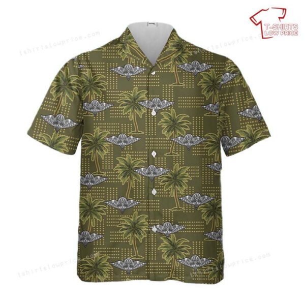US Army Parachute Rigger Airborne Hawaiian Shirt US Army Parachute Rigger Airborne Hawaiian Shirt