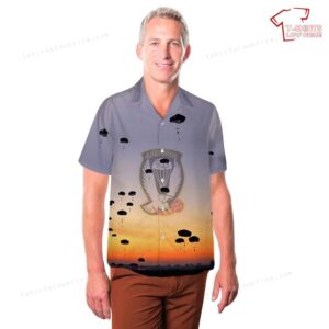 US Army Paratroopers 1st Battalion 503rd Infantry Hawaiian Shirt 3