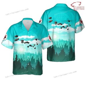 US Army Paratroopers 1st Battalion, 508th Parachute Infantry Regiment Hawaiian Shirt US Army Paratroopers 1st Battalion, 508th Parachute Infantry Regiment Hawaiian Shirt