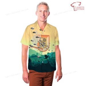 US Army Paratroopers 1st Squadron Airborne 91st Cavalry Regiment 173rd Airborne Brigade Jump At Grafenwoehr Hawaiian Shirt 3