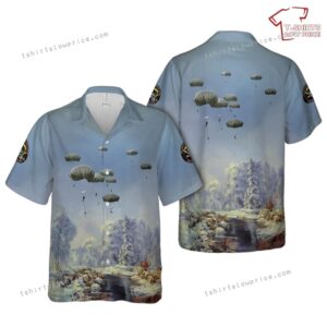 US Army Paratroopers 2nd Battalion, 503rd Parachute Infantry Regiment,173rd Airborne Brigade Hawaiian Shirt US Army Paratroopers 2nd Battalion, 503rd Parachute Infantry Regiment,173rd Airborne Brigade Hawaiian Shirt