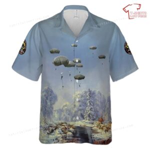 US Army Paratroopers 2nd Battalion, 503rd Parachute Infantry Regiment,173rd Airborne Brigade Hawaiian Shirt