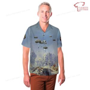 US Army Paratroopers 2nd Battalion 503rd Parachute Infantry Regiment173rd Airborne Brigade Hawaiian Shirt 3