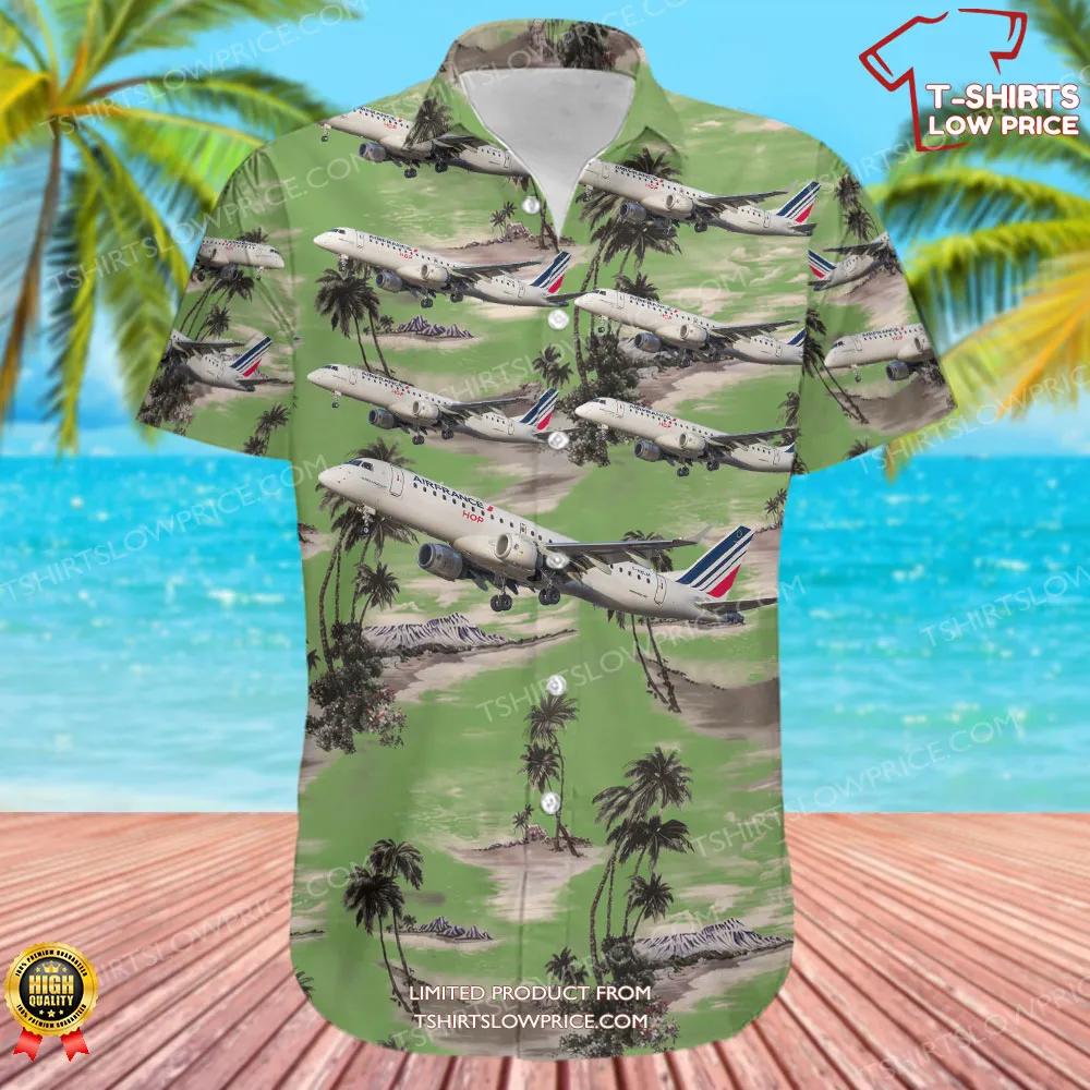 Embraer ERJ 190 100STD Air France HOP Hawaiian Shirt 2 Embraer ERJ 190 100STD Air France HOP Hawaiian Shirt 2