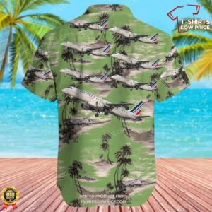 Embraer ERJ 190 100STD Air France HOP Hawaiian Shirt 3