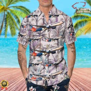 Airbus A330 941 Aircalin Hawaiian Shirt 4