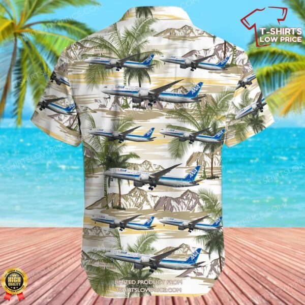 Boeing 787-9 Dreamliner All Nippon Airways (Air Japan) Hawaiian Shirt