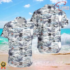 Embraer ERJ-190-100LR Air France HOP Hawaiian Shirt Embraer ERJ-190-100LR Air France HOP Hawaiian Shirt