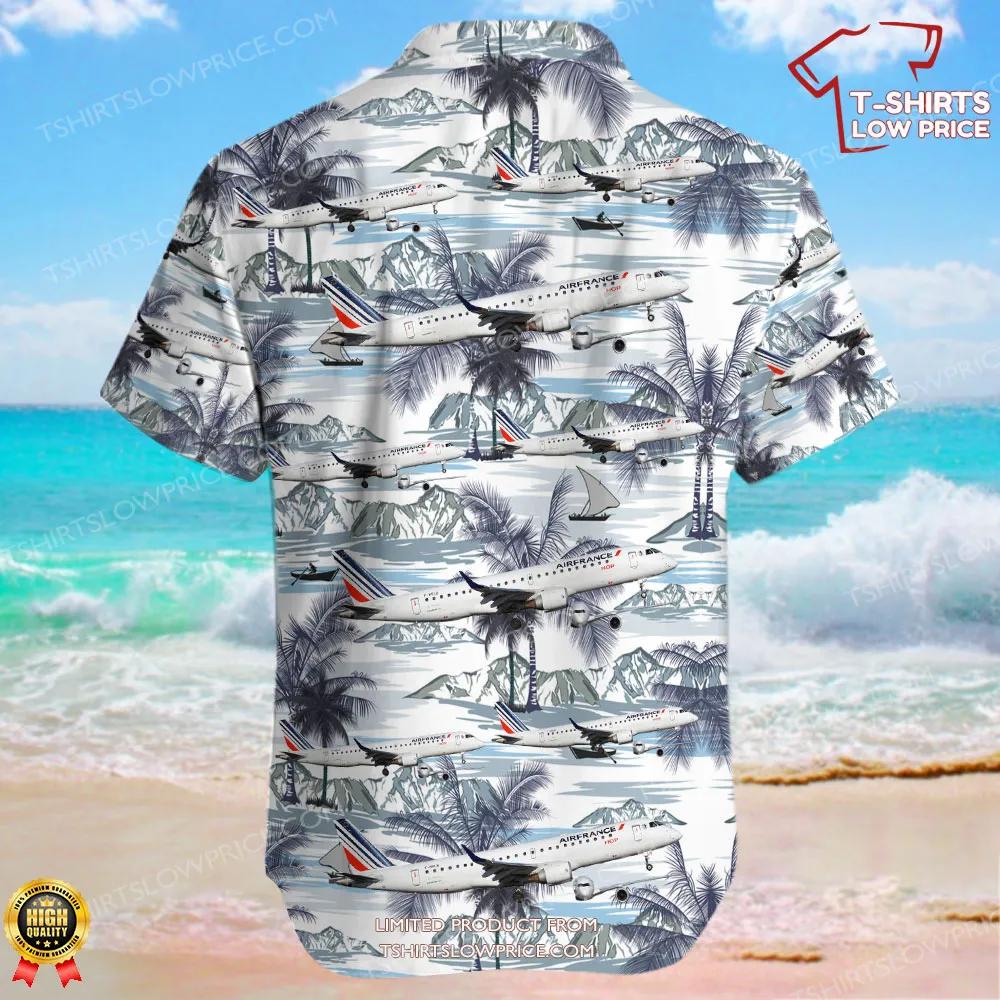 Embraer ERJ 190 100LR Air France HOP Hawaiian Shirt 3 Embraer ERJ 190 100LR Air France HOP Hawaiian Shirt 3