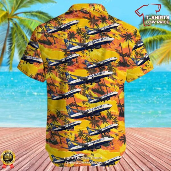 Boeing 737-8AS Ryanair UK Hawaiian Shirt