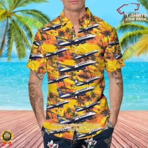 Boeing 737 8AS Ryanair UK Hawaiian Shirt 4