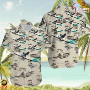 ATR 72-600 Aer Lingus Regional (Emerald Airlines UK) Hawaiian Shirt ATR 72-600 Aer Lingus Regional (Emerald Airlines UK) Hawaiian Shirt