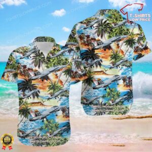 McDonnell Douglas EF-18A+ Hornet Spain Air Force Hawaiian Shirt McDonnell Douglas EF-18A+ Hornet Spain Air Force Hawaiian Shirt