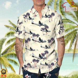 CASA CN 235 100 Spain Air Force Hawaiian Shirt 4