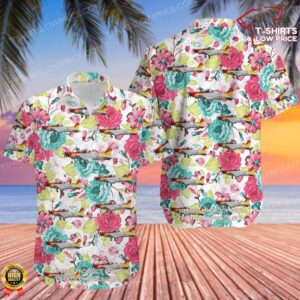Pilatus PC-21 Spain Air Force Hawaiian Shirt Pilatus PC-21 Spain Air Force Hawaiian Shirt