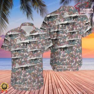 Northrop SF-5M Freedom Fighter Spain Air Force Hawaiian Shirt Northrop SF-5M Freedom Fighter Spain Air Force Hawaiian Shirt