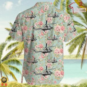 Aerospatiale AS 332C1 Super Puma Spain Air Force Hawaiian Shirt 3
