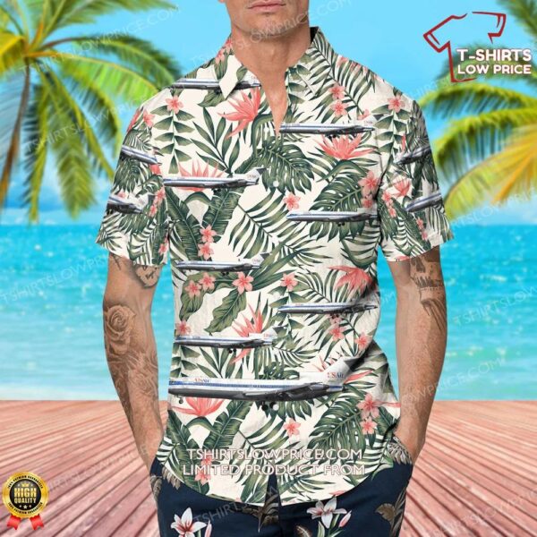 Boeing 727-214(Adv) US Airways Hawaiian Shirt