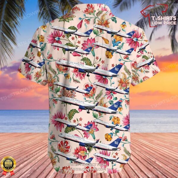 Boeing 757-23N US Airways Hawaiian Shirt