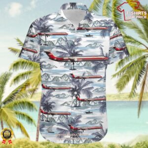 McDonnell Douglas MD-82 US Airways Hawaiian Shirt