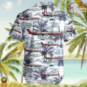 McDonnell Douglas MD 82 US Airways Hawaiian Shirt 3
