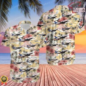 Boeing 737-3G7 US Airways Hawaiian Shirt