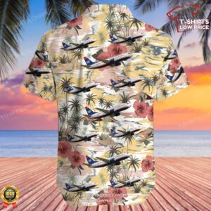 Boeing 737 3G7 US Airways Hawaiian Shirt 3