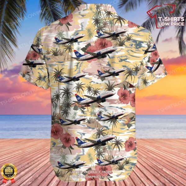 Boeing 737-3G7 US Airways Hawaiian Shirt