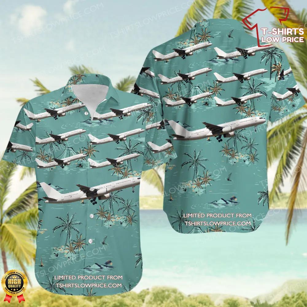 Boeing C-32B United States US Air Force (USAF) Hawaiian Shirt Boeing C 32B United States US Air Force USAF Hawaiian Shirt 1