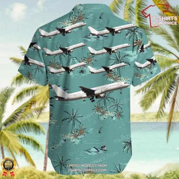 Boeing C-32B United States US Air Force (USAF) Hawaiian Shirt Boeing C-32B United States US Air Force (USAF) Hawaiian Shirt