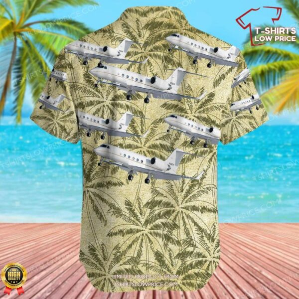 Gulfstream C-20H United States US Air Force (USAF) Hawaiian Shirt Gulfstream C-20H United States US Air Force (USAF) Hawaiian Shirt