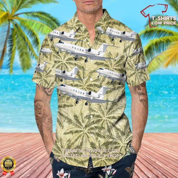 Gulfstream C-20H United States US Air Force (USAF) Hawaiian Shirt Gulfstream C-20H United States US Air Force (USAF) Hawaiian Shirt