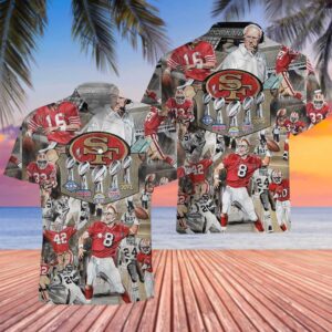 San Francisco 49ers Dynasty Hawaiian Shirt