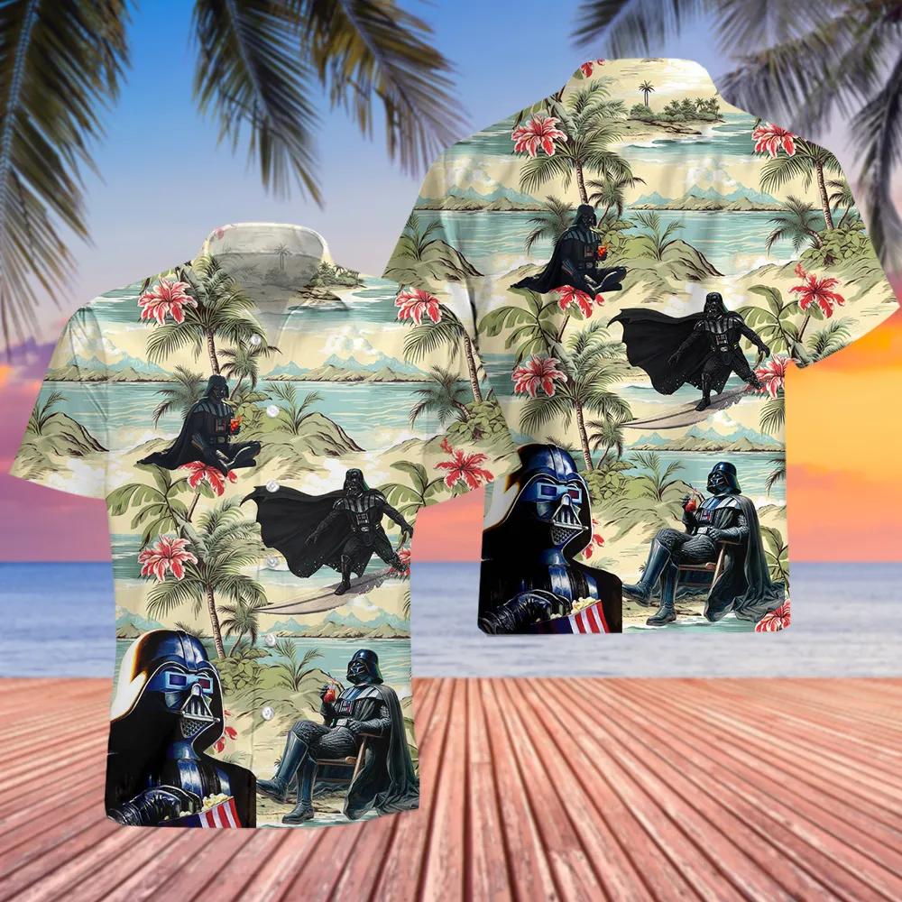 Darth Vader Summer Hawaiian Shirt Darth Vader Summer Hawaiian Shirt