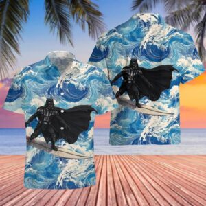 Darth Vader Surfing Hawaiian Shirt