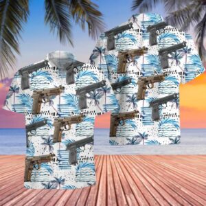 Beretta M9 Hawaiian Shirt