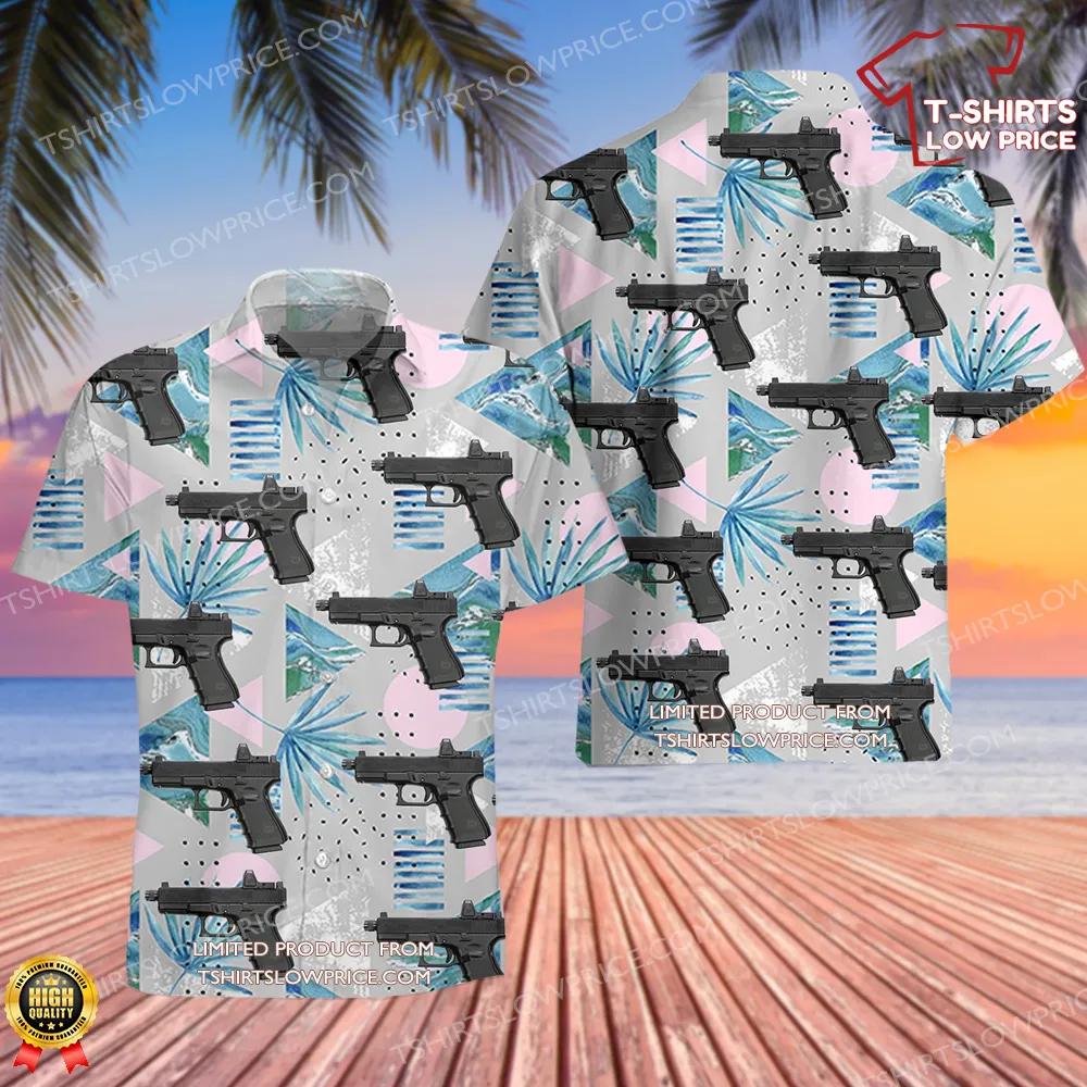 Glock 19 (Mk27) Hawaiian Shirt Glock 19 Mk27 Hawaiian Shirt