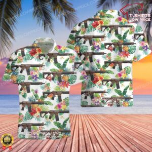 Daniel Defense Mk18 Hawaiian Shirt