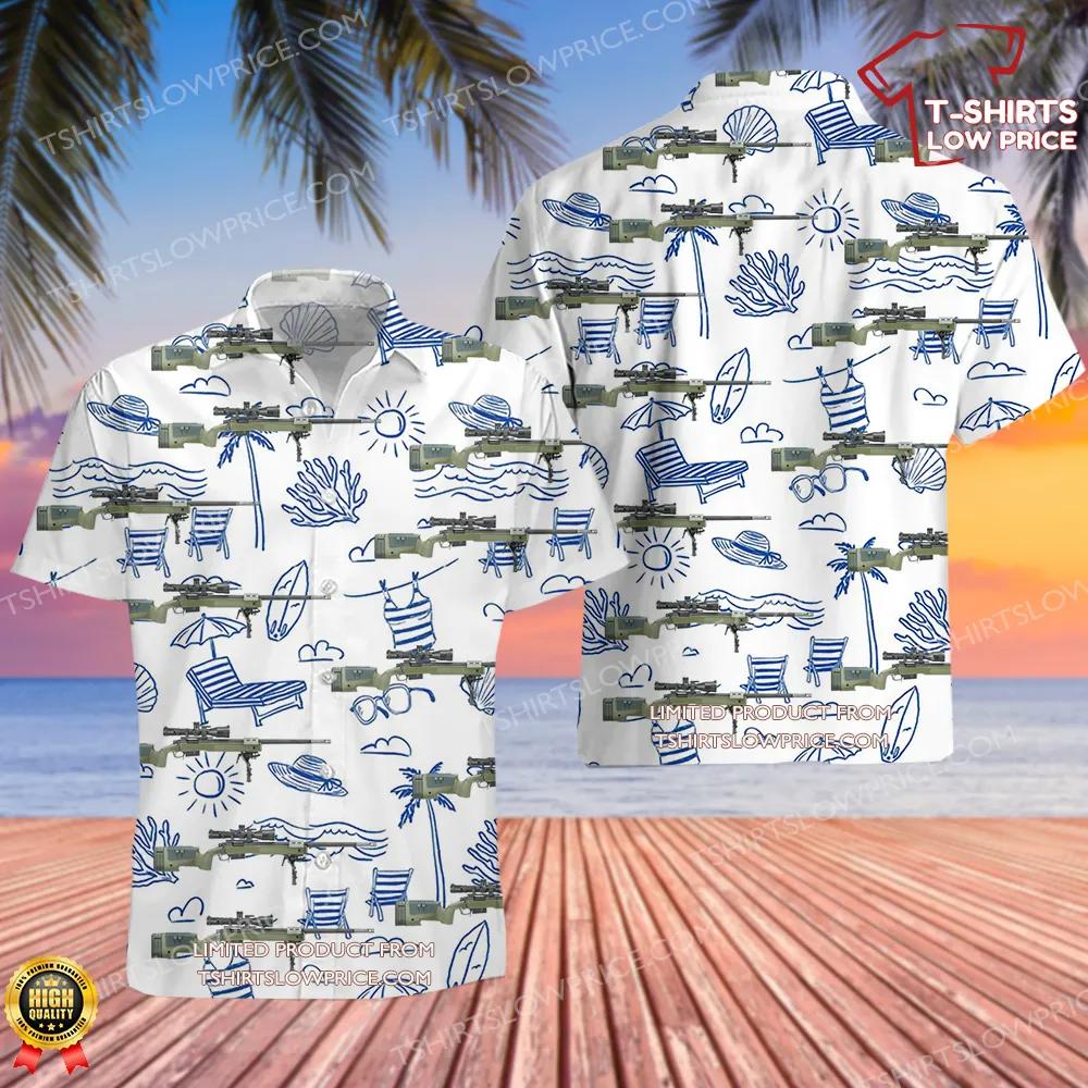 USMC M40A5 Hawaiian Shirt USMC M40A5 Hawaiian Shirt