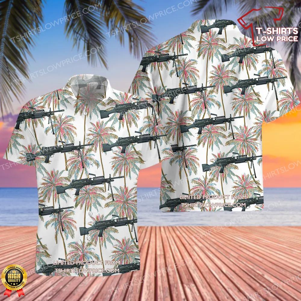 Mk 48 Machine Gun Hawaiian Shirt Mk 48 Machine Gun Hawaiian Shirt