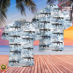 Colt 9mm SMG Hawaiian Shirt