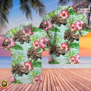 US ArmyCougar 4×4 MRAP Hawaiian Shirt